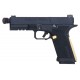 PISTOLA BL0201 BLU COMPACT METAL VERSION GBB SALIENT ARMS BLACK