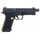 PISTOLA BL0201 BLU COMPACT METAL VERSION GBB SALIENT ARMS BLACK