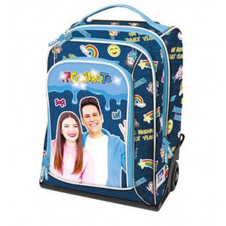 Me Contro Te Zaino Trolley Scuola Dream Luci Novità Scuola 2021 Limited Edition Blu