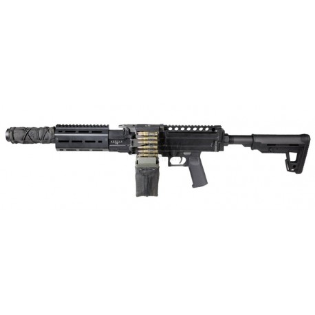 PRE ORDER SECUTOR ARMS AQUILA VII LMG BLACK Airsoft 6 mm