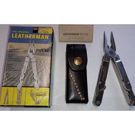 LEATHERMAN Original Pulse Multitool Raro Collectible Multi Tool with Box