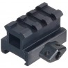 Medium Profile 3-Slot Twist Lock Riser Mount Leapers