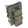 Fast Rifle and Pistol Magazine Pouch Templar's Gear RANGER GREEN