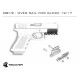 RECOVER TACTICAL SLITTA PICATINNY  GLOCK 17/22 