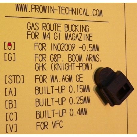 ProWin Magazine Gas Route Bucking (2pcs) For INOKATSU & VIPER GBB Series