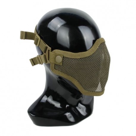 STEEL HALF MASK  MASCHERA DI PROTEZIONE PER AIRSOFT