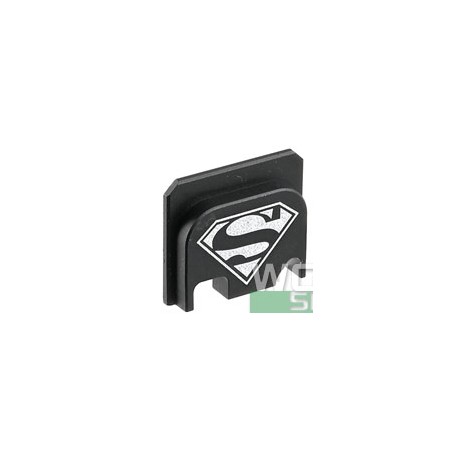 GunsModify  CNC Rear Plate for Marui G-Series Airsoft Slide cover Superman