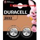 CR2032 2pcs Duracell Pile Batterie