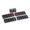 AABB 5-Slot Polymer Rail for KeyMod ( Black ) AB277-BK