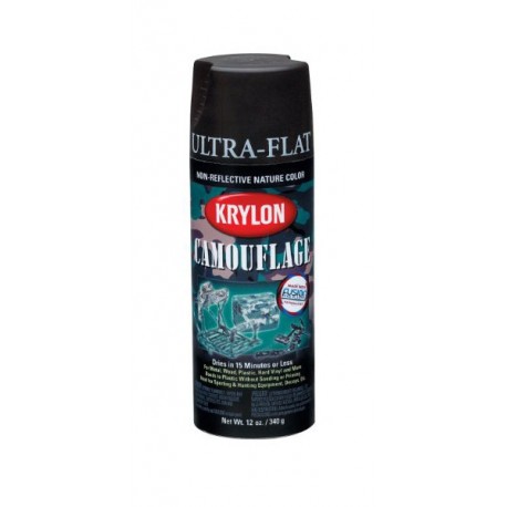 KRYLON Camouflage Paint with Fusion Technology (Black)