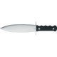 FOX BILLAO FX-654 CR  FIXED KNIFE STAINLESS STEEL N690 SATIN BLADE, BUFFALO HORN HANDLE