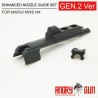 Angry Gun Tokyo Marui MWS GBBR Airsoft Enhanced Nozzle Guide Set Gen 2